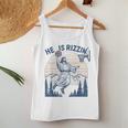 He Is Risen Rizzin' Easter Jesus Christian Faith Basketball Women Tank Top Unique Gifts