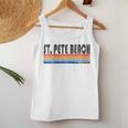 Show Your St Pete Beach Fl Hometown Pride With This Retro Women Tank Top Unique Gifts