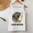 Tasty Beer X Sad Hamster Meme Tornado Boy Beer Fun Tank Top Frauen Lustige Geschenke