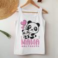 Weltbeste Mama 2024 Muttertag Panda Tank Top Frauen Lustige Geschenke