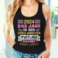 2024 Das Jahr In Dem Coole Mädchen Matura Machen Maturantin Tank Top Frauen Geschenke für Sie