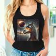 2024 Solar Eclipse Horse Wearing Glasses Totality Women Tank Top Gifts for Her