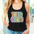 3Rd Grade Back To School Third Grade Teacher Dalmatian Dots Women Tank Top Gifts for Her