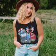 4Th Of July Garbage Truck Women Women Tank Top Gifts for Her
