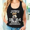 60Th Birthday 60 Year Old Vintage June 1964 Women Women Tank Top Gifts for Her