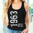 61St Birthday 61 Years Old Man Woman Vintage 1963 Women Tank Top Gifts for Her