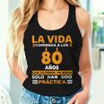 80 Cumpleaños Hombres Es 80 Años Nacidos En 1944 Camiseta sin mangas para mujer Regalos para ella