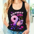 9Th Birthday Girl 9 Years Painting Art Number 9 Women Tank Top Gifts for Her