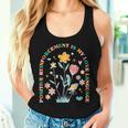 Aba Therapist Love Language Behavior Analyst Rbt Floral Women Tank Top Gifts for Her