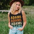 Adams Last Name Family Reunion Surname Personalized Women Tank Top Gifts for Her