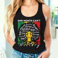 Afro Girl One Month Can't Hold Our History Black History Women Tank Top Gifts for Her