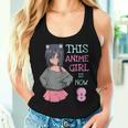 This Anime Girl Is Now 8 Years Old Birthday Girl Kawaii Women Tank Top Gifts for Her