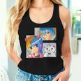 Anime Girl Cat Otaku Anime Merch Kawaii Stuff Women Tank Top Gifts for Her