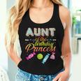 Aunt Of The Birthday Princess Bday Girl Family Donut Candy Women Tank Top Gifts for Her