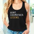 Aunt Godmother Legend Mommy Mom Happy Mother's Day Vintage Women Tank Top Gifts for Her