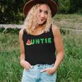 Auntie Watermelon Summer Tropical Fruit Women Tank Top Gifts for Her