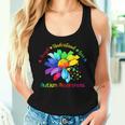 Autism Awareness Accept Understand Love Asd Sunflower Women Women Tank Top Gifts for Her