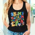In My Autism Awareness Era Support Puzzle Be Kind Groovy Women Tank Top Gifts for Her