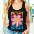 Autism Awareness Flower Acceptance Inclusion Love Support Women Tank Top Gifts for Her