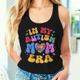 My Autism Mom Autism Awareness Groovy Retro Vintage Women Tank Top Gifts for Her
