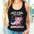 Axolotl Kawaii Just A Girl Who Loves Axolotls Women Tank Top Gifts for Her