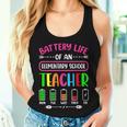 Battery Life Of A Elementary School Teacher School Week Women Tank Top Gifts for Her
