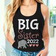 Become Big Sister 2022 Elephant Sis Women Tank Top Gifts for Her