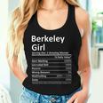 Berkeley Girl Ca California City Home Roots Usa Women Tank Top Gifts for Her