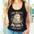 Beste Mama Der Welt Faultiere Mutter Mit Kind Muttertag Tank Top Frauen Geschenke für Sie