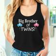Big Brother Of Boy And Girl Twins Sibling Graphic Women Tank Top Gifts for Her