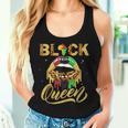 Black Queen African Pan Flag Sexy Lips Drip Melanin Pride Women Tank Top Gifts for Her