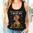I Am Black History African American Black Pride Girls Women Tank Top Gifts for Her