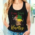 I Am Black History Black History Month African Girls Women Tank Top Gifts for Her