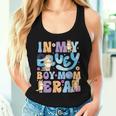 In My Blue Dog Boy Mom Era Front Women Tank Top Gifts for Her