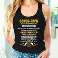 Bonus Papa Slogan Inzerseparlich Danke Für Stepdaughter Tank Top Frauen Geschenke für Sie