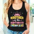 Brother Of The Birthday Princess Girl Matching Family Women Tank Top Gifts for Her