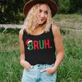 Bruh Christmas Sarcastic Women Tank Top Gifts for Her