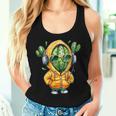Cactus Colorido Con Gafas De Sol I Cactus Camiseta sin mangas para mujer Regalos para ella