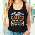 Calico Cat Owner Calico Cat Dad Calico Cat Mom Women Tank Top Gifts for Her