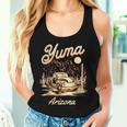Camión Yuma Arizona Cactus Recuerdo Del Desierto Camiseta sin mangas para mujer Regalos para ella