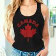 Canada Vintage Canadian Flag Leaf Maple Retro Women Tank Top Gifts for Her