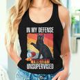 Cat Cat For Cat Unsupervised Women Tank Top Gifts for Her