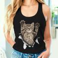 Cat Lady Cute Cats Cat Torn Cloth Kitten Women Tank Top Gifts for Her