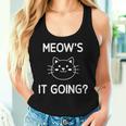 Cat Meow's It Going Jokes Sarcastic Women Tank Top Gifts for Her