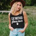 Cat Mother Fitness Lover Saying Kitten Kitty Women Tank Top Gifts for Her