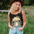 Cat Mushroom Cute Cottagecore Aesthetic Women Tank Top Gifts for Her