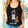 Cello Girls' Cello Playerioloncello Cellist Cello Tank Top Frauen Geschenke für Sie