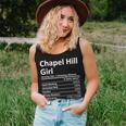 Chapel Hill Girl Nc North Carolina City Home Root Women Tank Top Gifts for Her