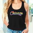 Chicago Illinois Gay Pride Parade Classic Rainbow Flag 2023 Women Tank Top Gifts for Her