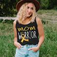 Childhood Cancer Awareness Mom Of A Warrior Women Tank Top Gifts for Her